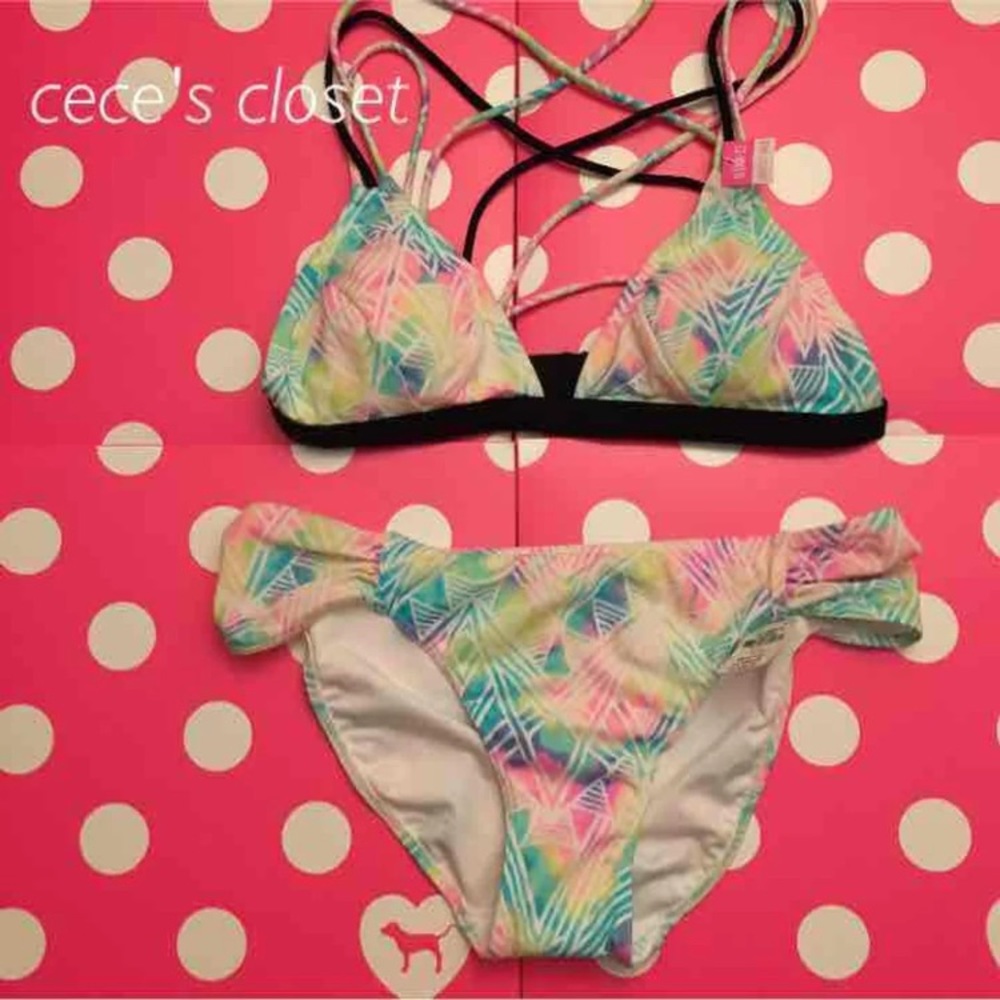 VS Pink *S* swim set
